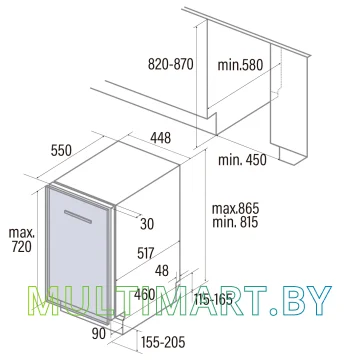 Посудомоечная машина CATA LVI 46010 картинка 4